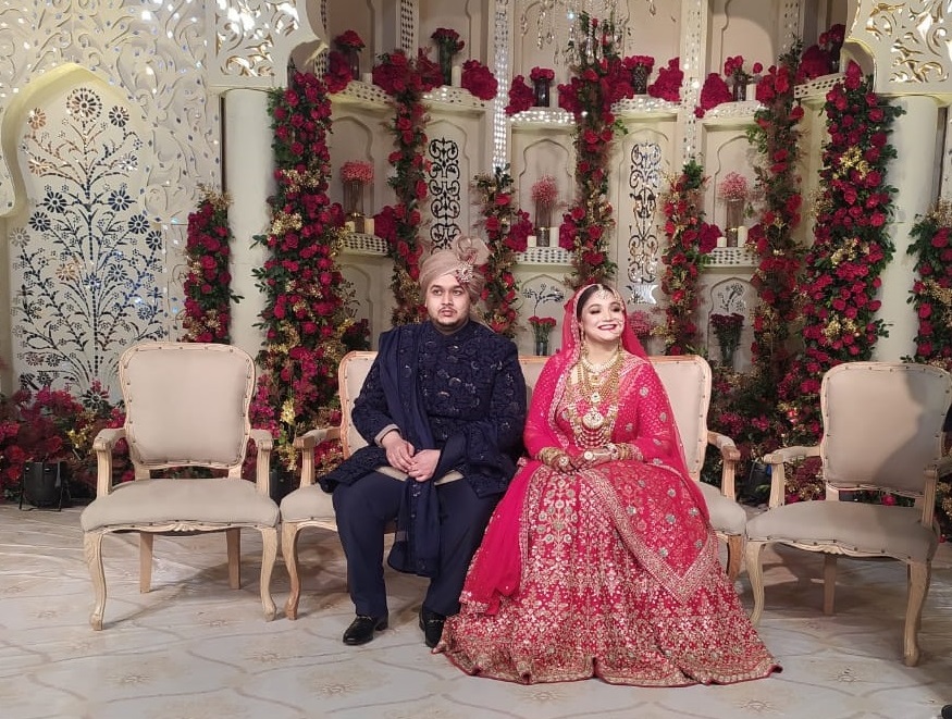 Happy couple portrait